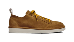 SCARPA ALLACCIATA P01 UOMO IN SUEDE BRONZE BROWN